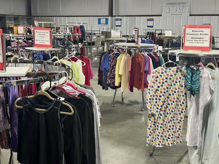 Clothing Center Donation Changes
